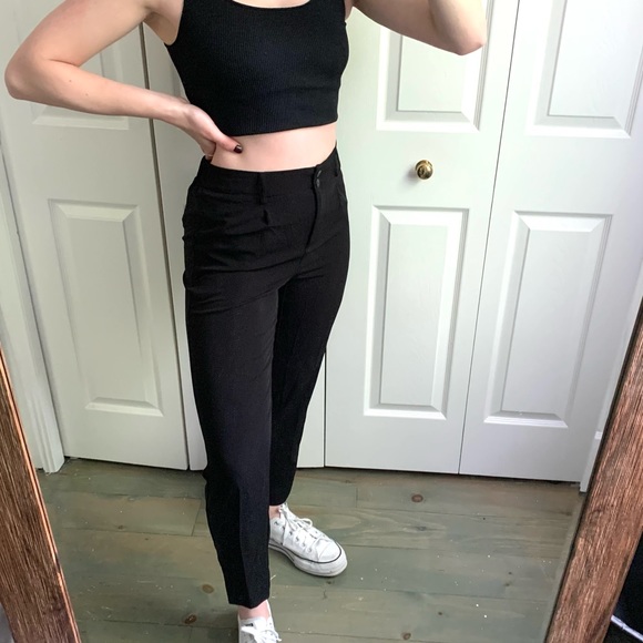 Retimans Black Dress Pants - Picture 2 of 6